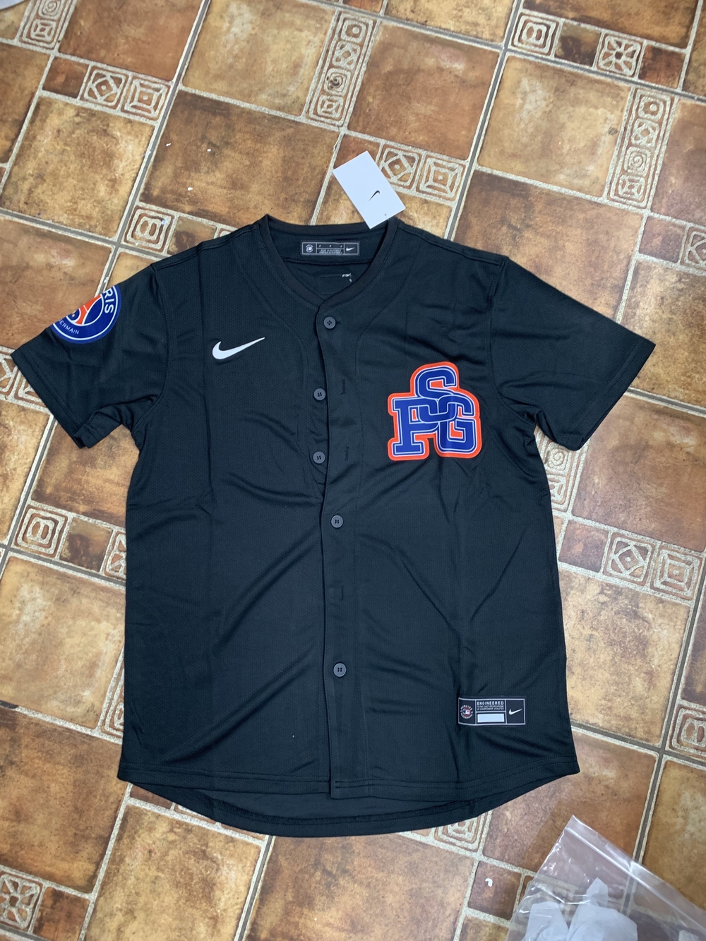 Nike PSG 2026 Baseball Jersey Size L